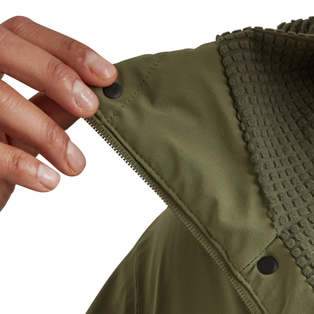 Men's Pursuit Waterproof Lightweight Changing Robe Jacket - Olive Green