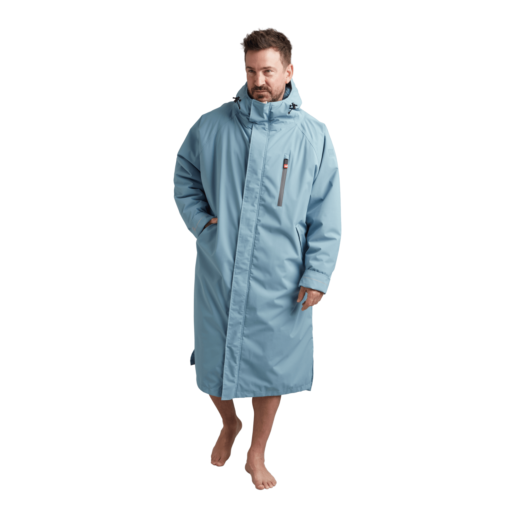 Men's Long Sleeve Waterproof Dry Changing Robe Alter Evo - Alpine Blue