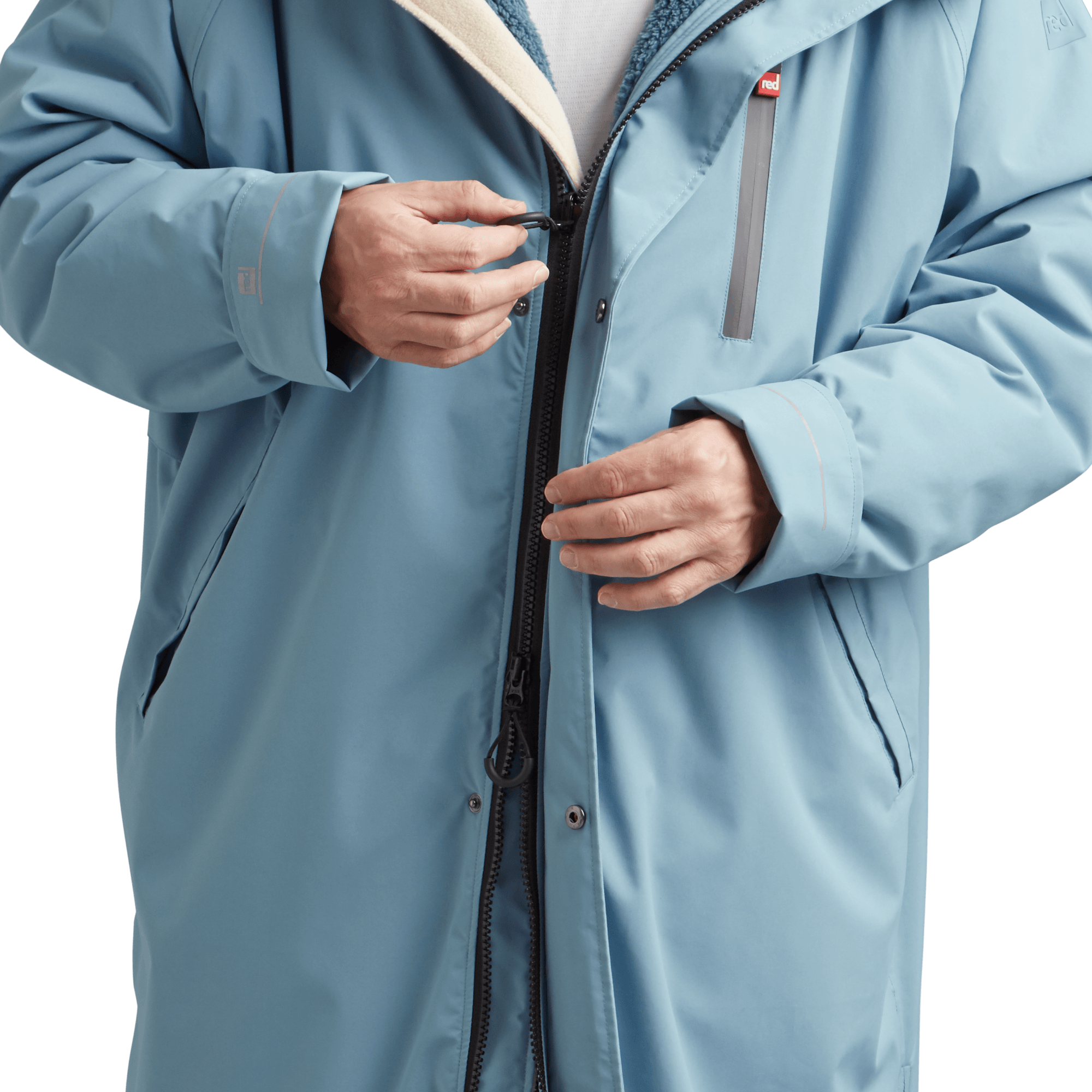 Men's Long Sleeve Waterproof Dry Changing Robe Alter Evo - Alpine Blue