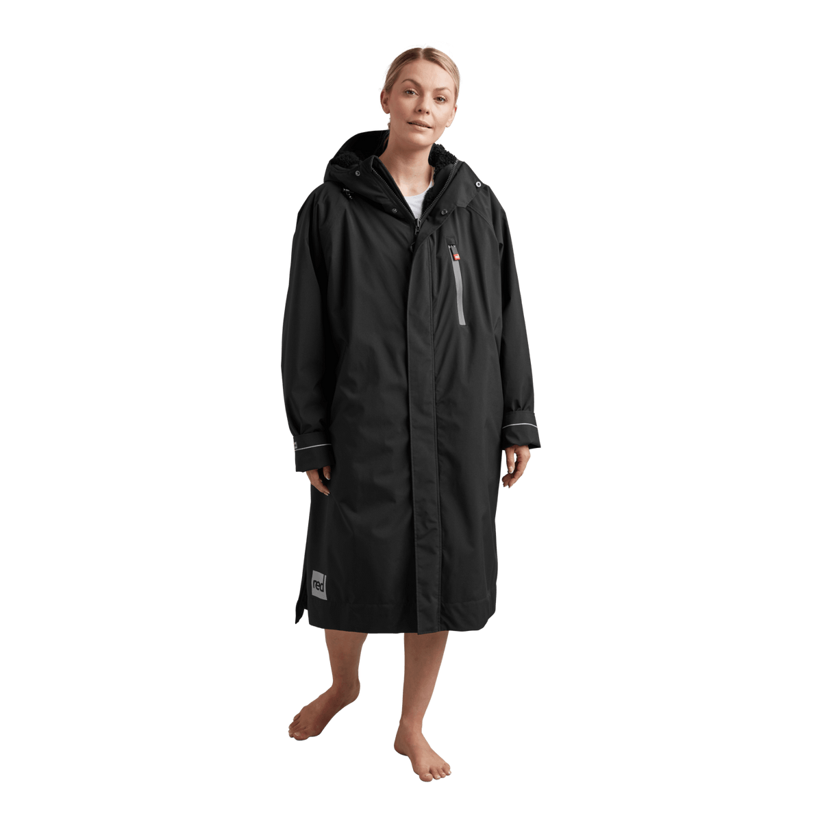 Weatherproof Changing Robe Women's Long Sleeve Dry Waterproof Changing Robe Alter Evo Pro-Black ...