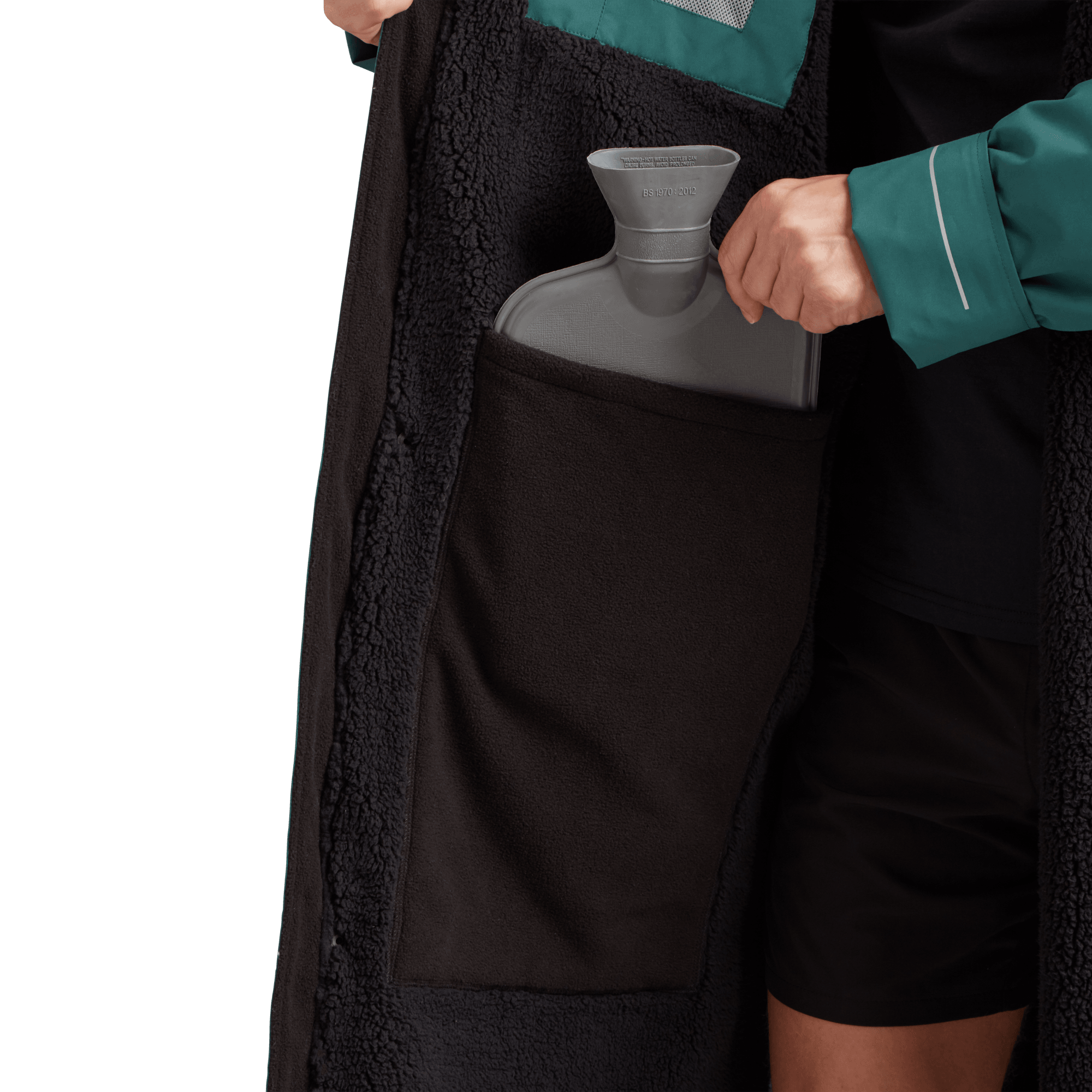 Men's Long Sleeve Waterproof Dry Changing Robe Alter Evo - Deep Teal