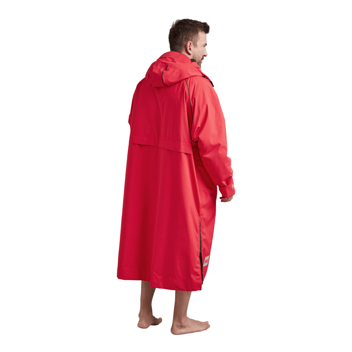 Dry Robe Men's Men's Long Sleeve Dry Waterproof Changing Robe Alter Evo Pro-Red – Red ...