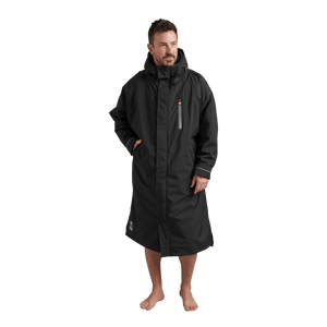 Men's Long Sleeve Waterproof Dry Changing Robe Alter Evo - Stealth Black