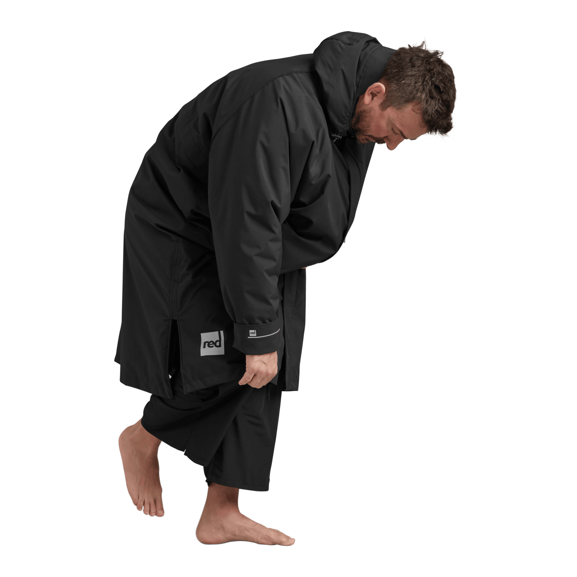 Men's Long Sleeve Waterproof Dry Changing Robe Alter Evo - Stealth Black