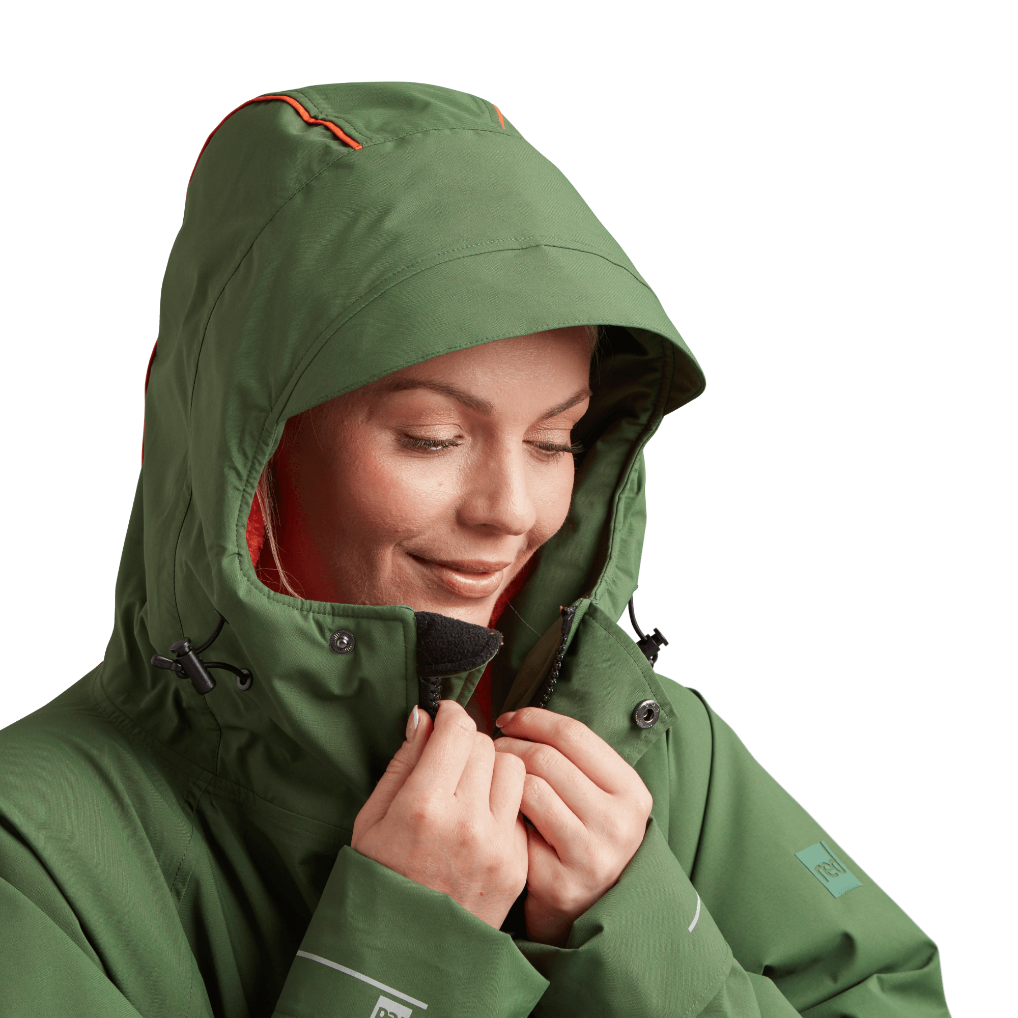 Women's Long Sleeve Waterproof Dry Changing Robe Alter Evo - Forest Green