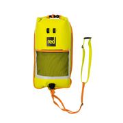 2-in-1 Reversible Swim Buoy Dry Bag Backpack - Admiral Blue / Neon Yellow