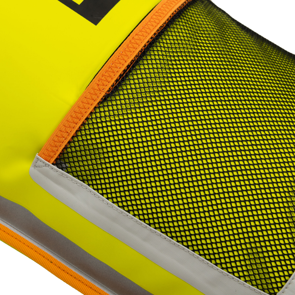 2-in-1 Reversible Swim Buoy Dry Bag Backpack - Admiral Blue / Neon Yellow
