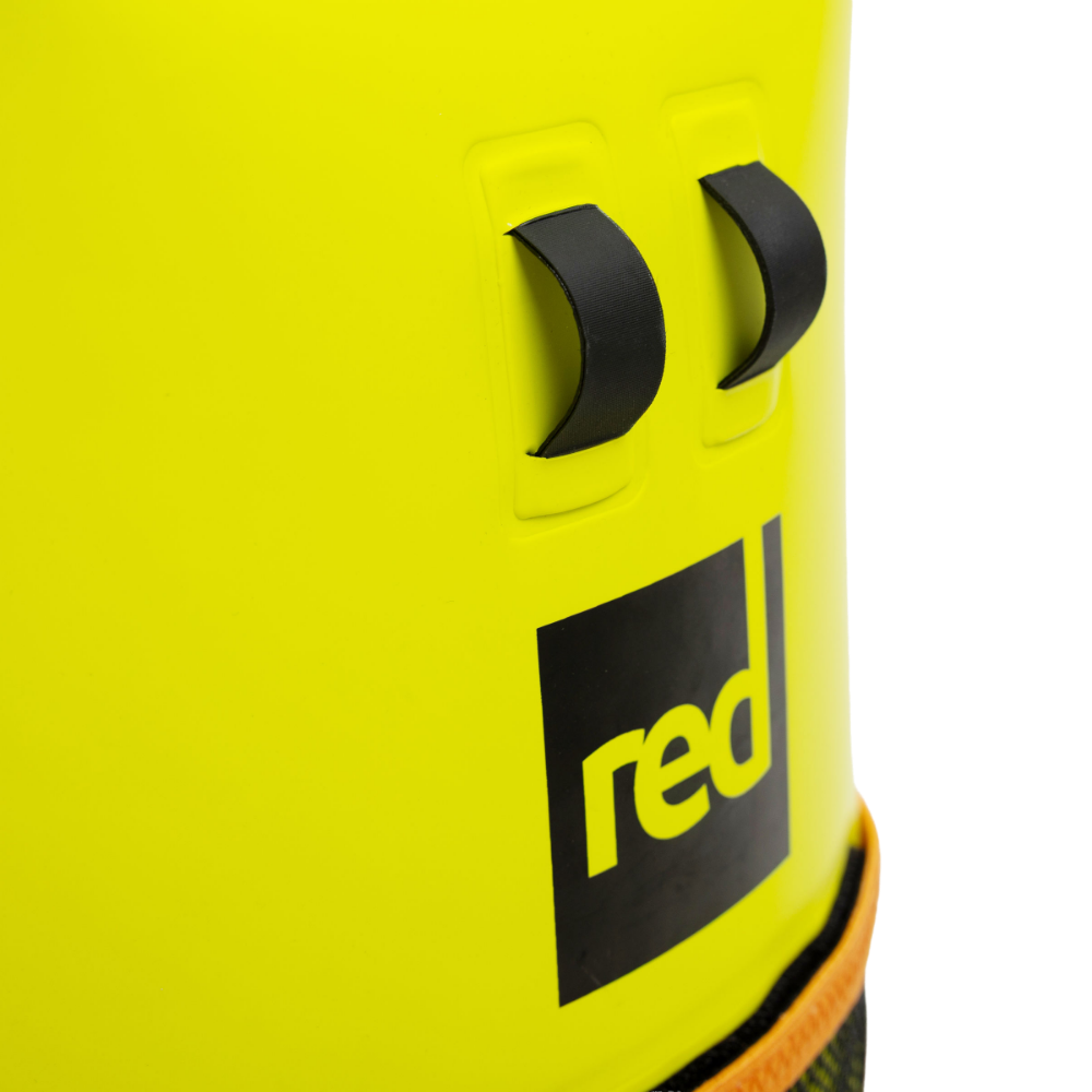 2-in-1 Reversible Swim Tow Float Dry Bag Backpack - Admiral Blue / Neon Yellow