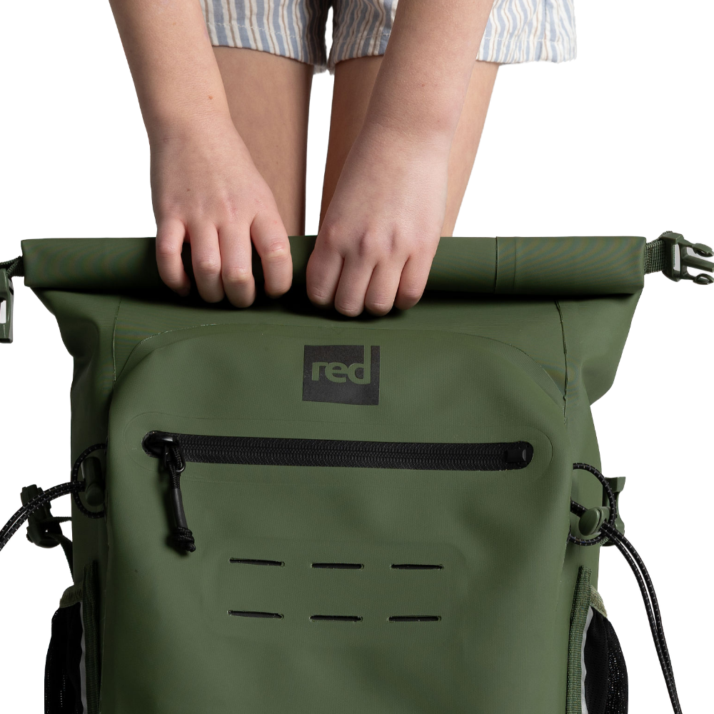 Adventure Waterproof Backpack 12L - Olive Green