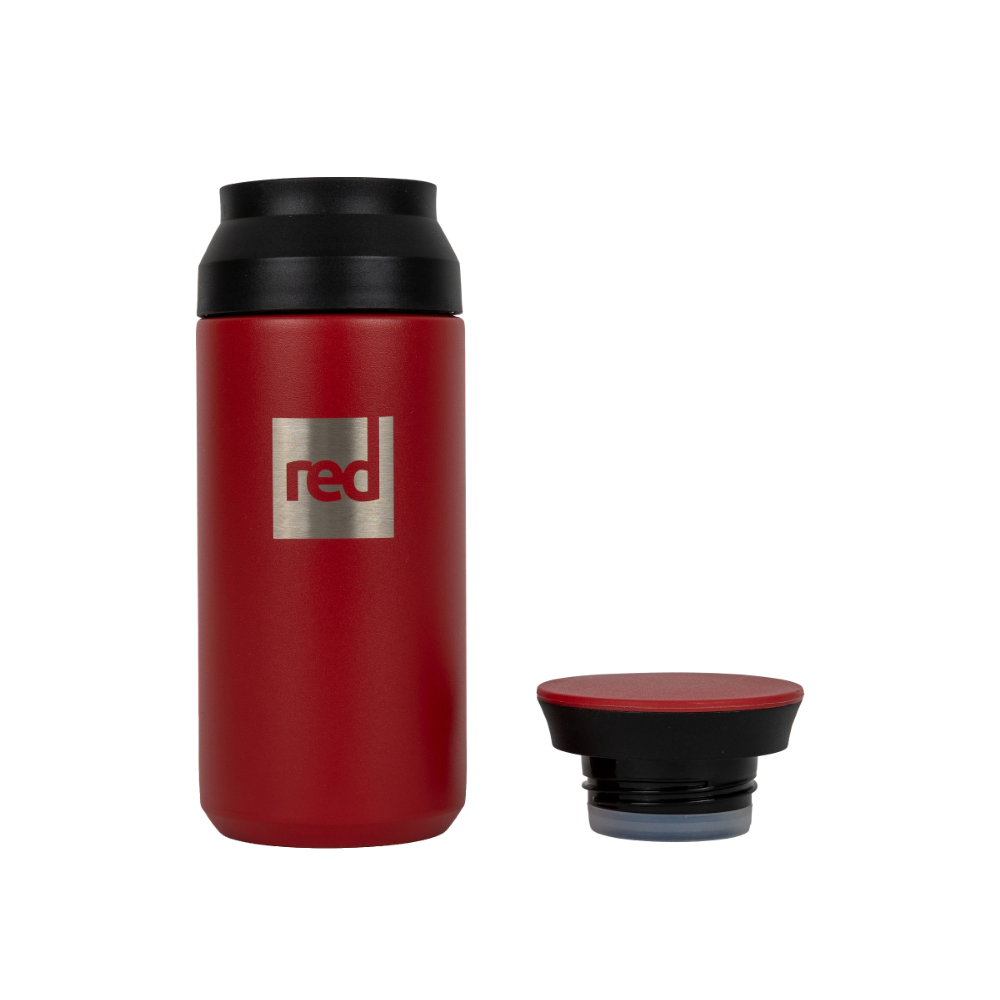 Insulated Stainless Steel Adventure Flask 330ml - Siren Red