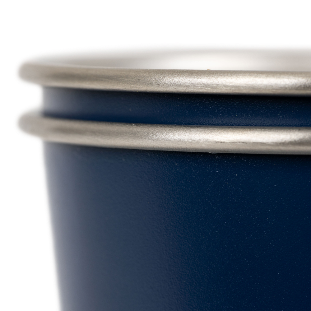 Stackable Stainless Steel Drinking Cups 500ml (2-Pack) – Admiral Blue