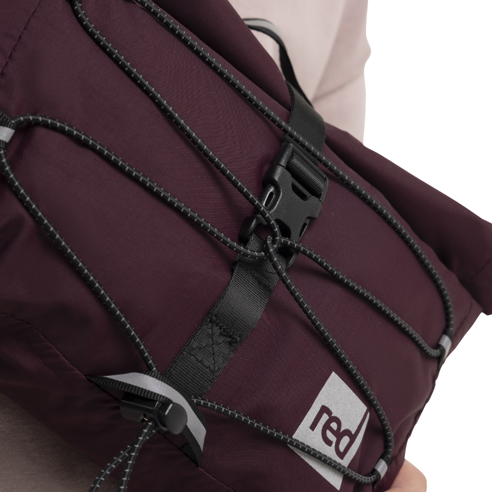 Lightweight Waterproof Crossbody Bag 7L - Rich Burgundy