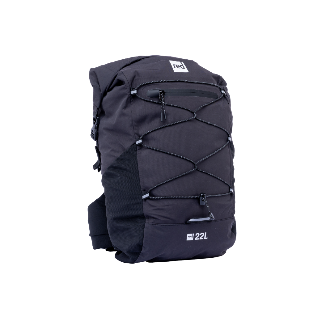 Lightweight Waterproof Backpack 22L - Obsidian Black