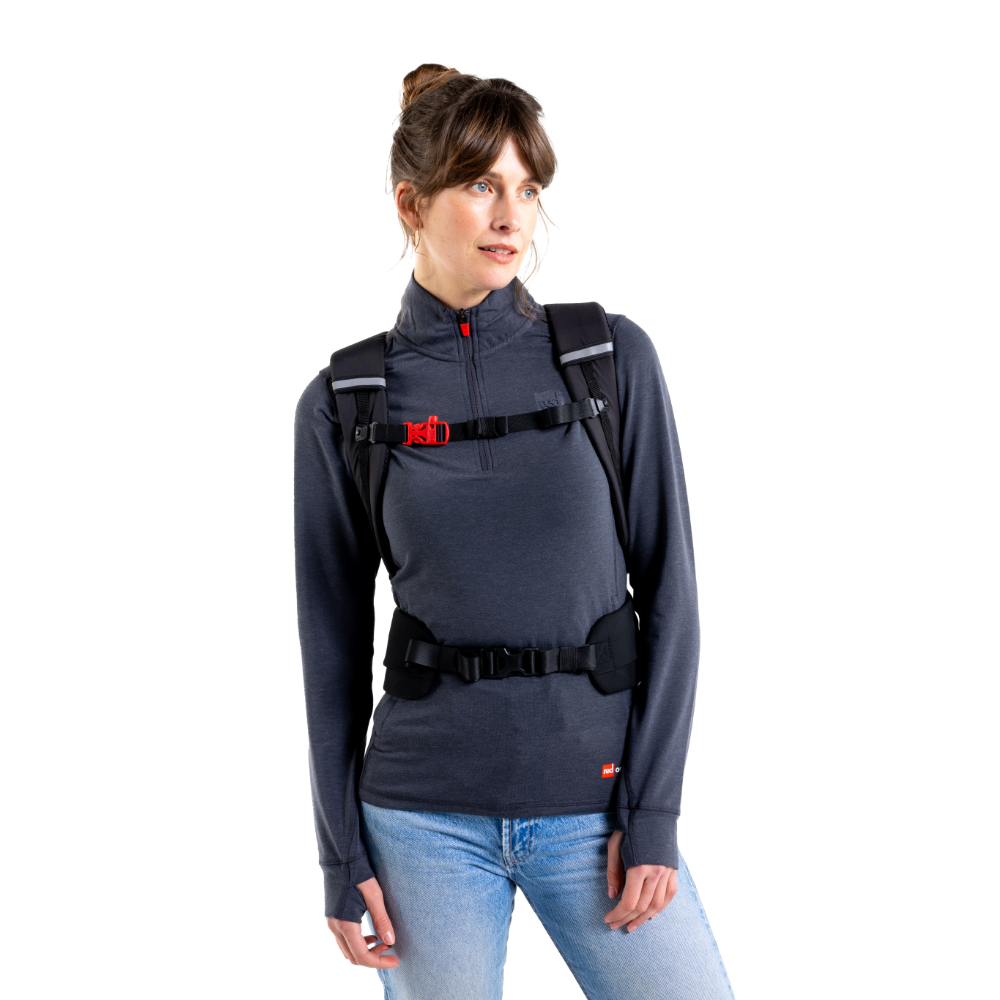 Lightweight Waterproof Backpack 22L - Obsidian Black