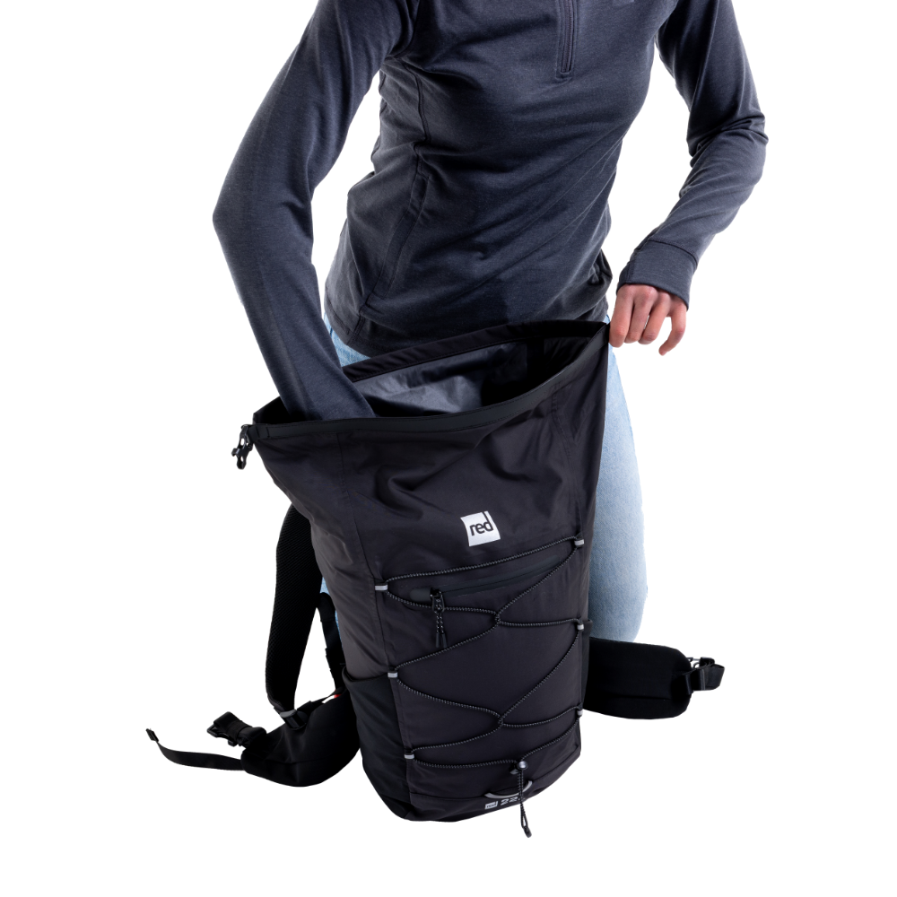 Lightweight Waterproof Backpack 22L - Obsidian Black