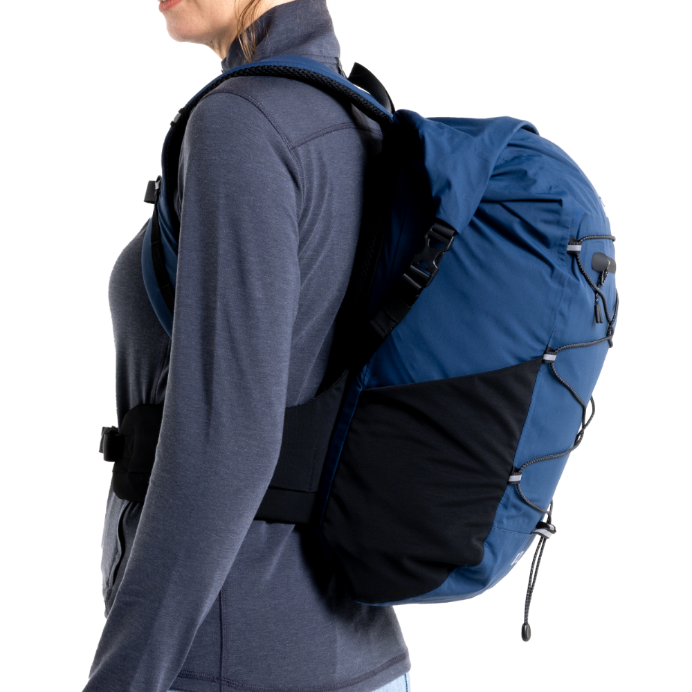 Lightweight Waterproof Backpack 22L - Ocean Blue