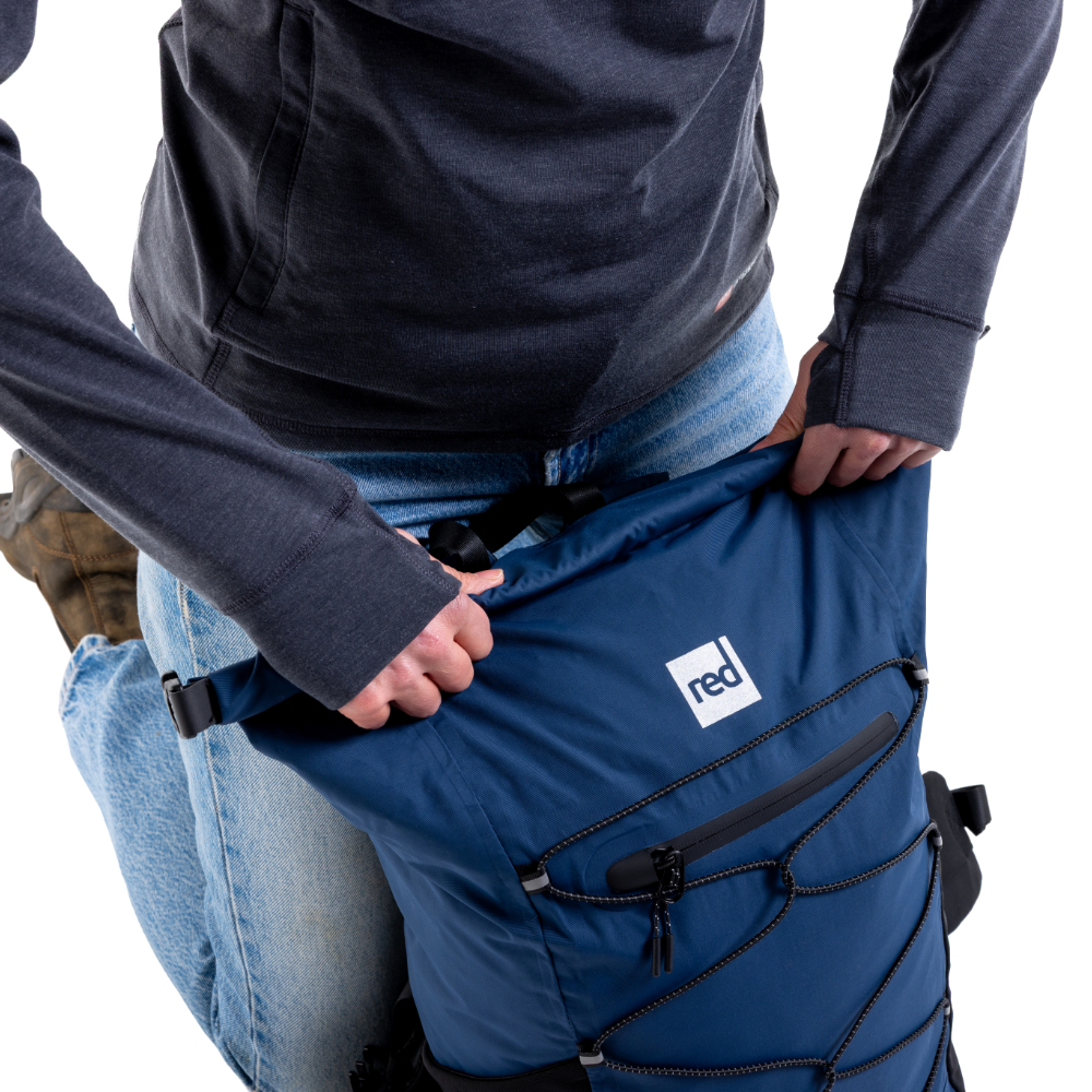 Lightweight Waterproof Backpack 22L - Ocean Blue
