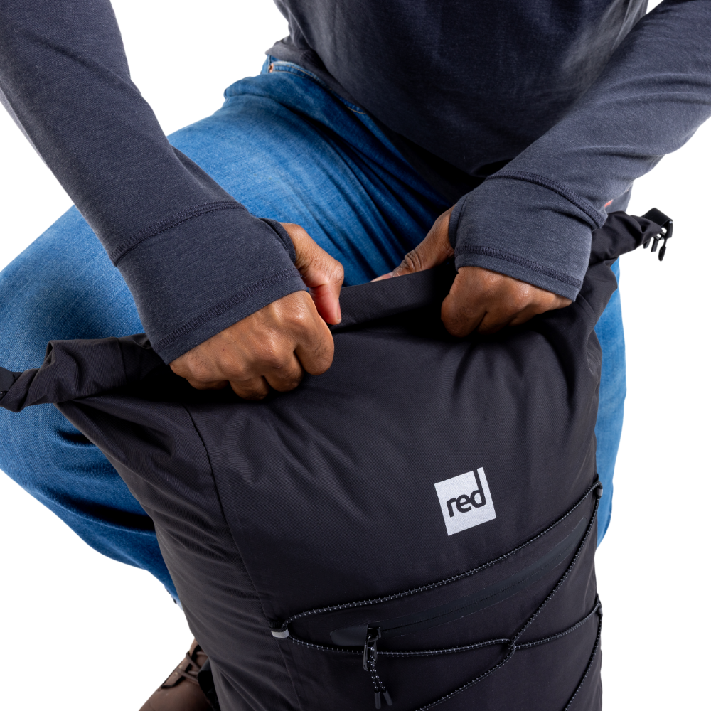 Lightweight Waterproof Backpack 35L - Obsidian Black