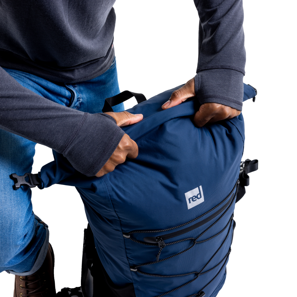 Lightweight Waterproof Backpack 35L - Ocean Blue