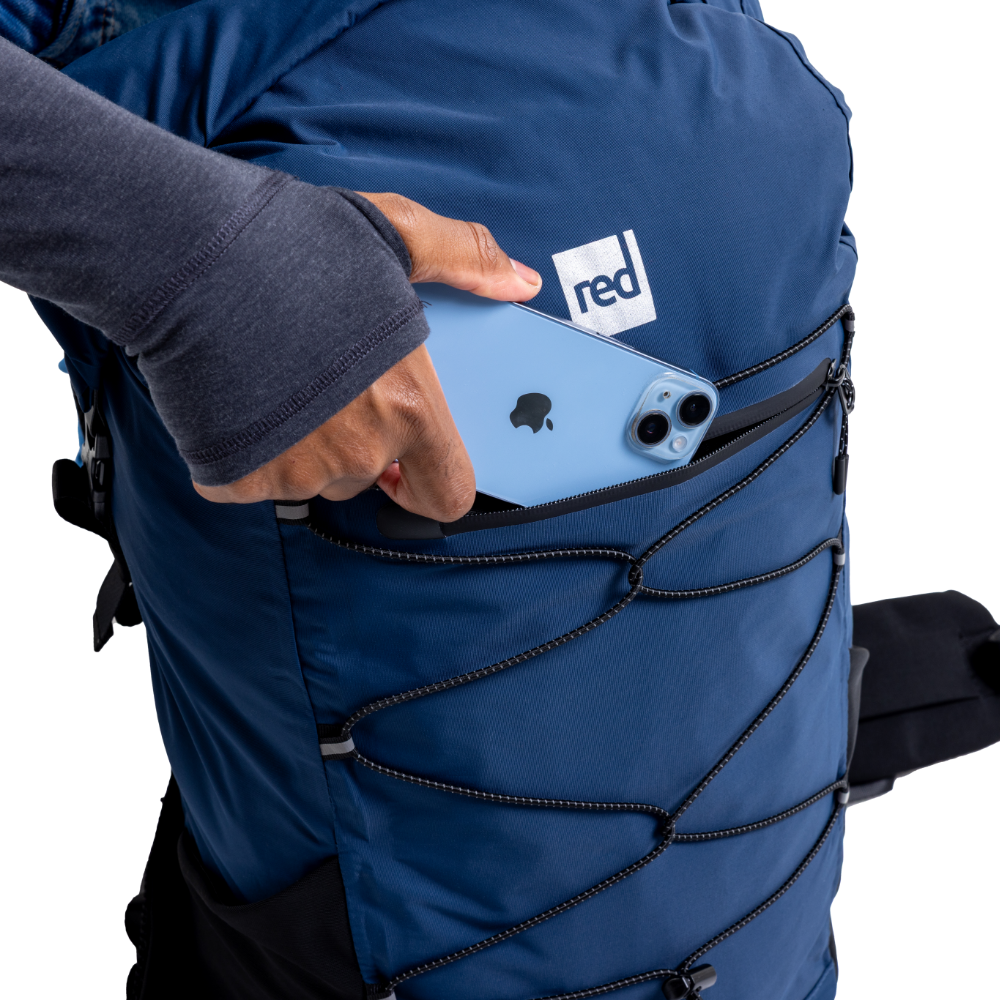 Lightweight Waterproof Backpack 35L - Ocean Blue