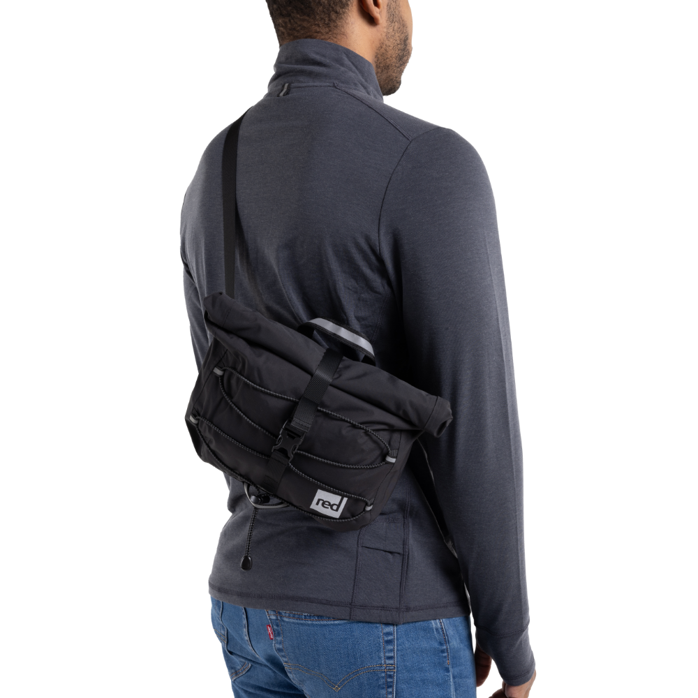 Red Equipment Lightweight Waterproof Crossbody Bag 7L - Obsidian Red Equipment Lightweight Waterproof Crossbody Bag 7L - Obsidian