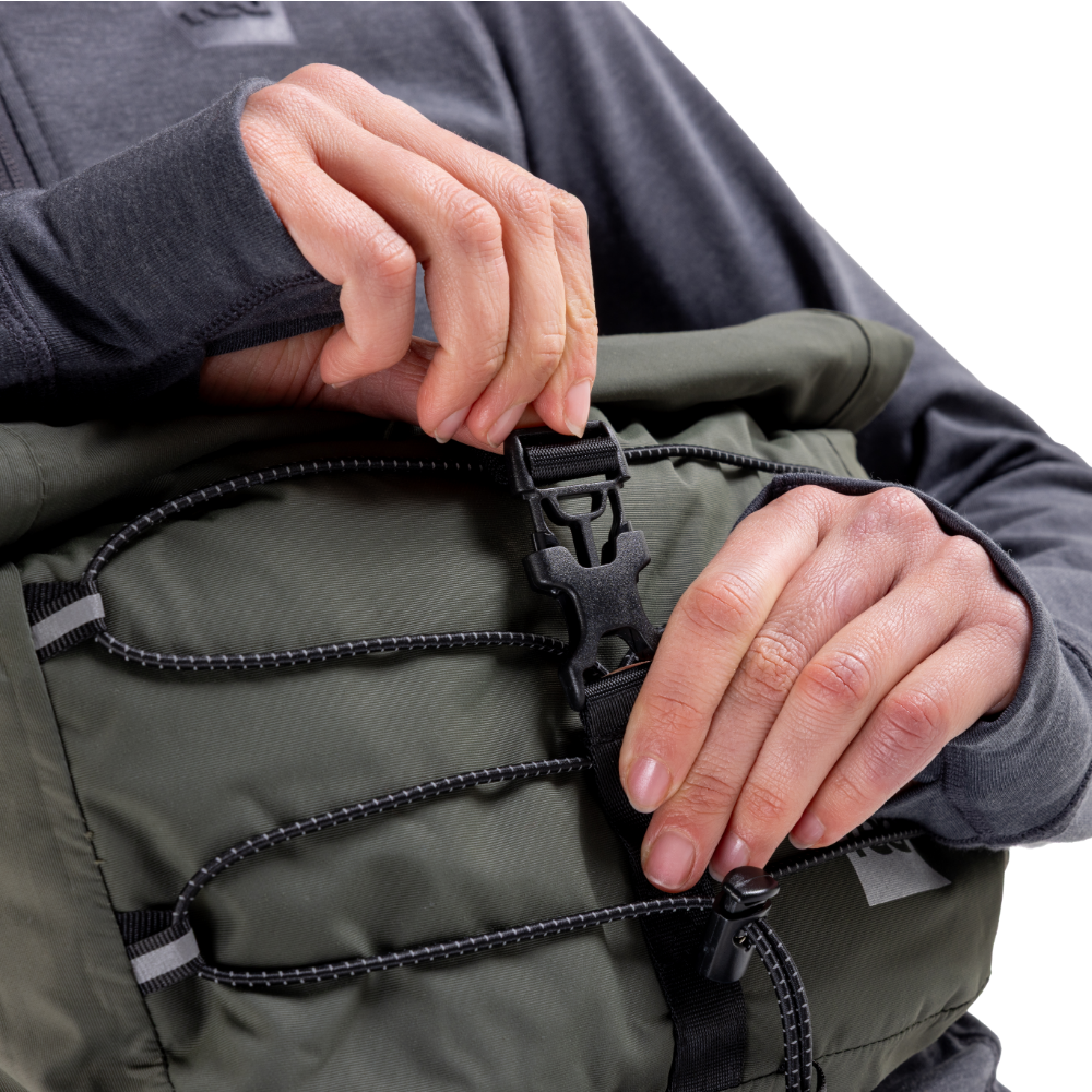Lightweight Waterproof Crossbody Bag 7L - Olive Green