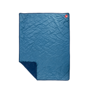 Quilted Lightweight Water-Resistant Adventure Blanket - Blue