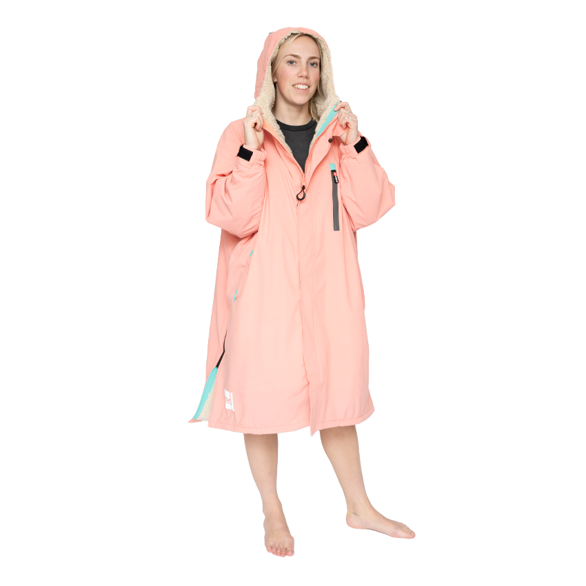 Women's Long Sleeve Pro Change Robe EVO - Coogee Sunrise