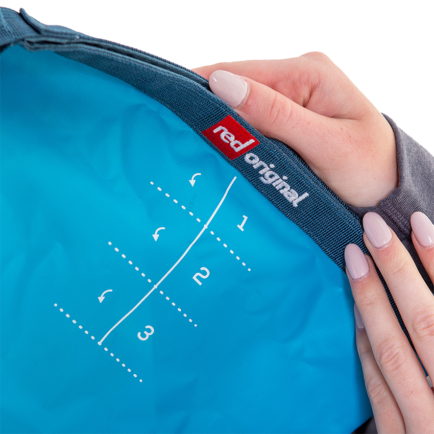 Waterproof Roll Top 10 Litre Dry Bag - Ride Blue