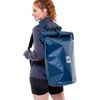 Waterproof Roll Top Dry Bag Backpack - Deep Blue