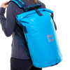 Waterproof Roll Top Dry Bag Backpack - Ride Blue