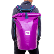 Waterproof Roll Top Dry Bag Backpack - Venture Purple