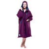 Women's Long Sleeve Pro Change Robe EVO - Mulberry Wine