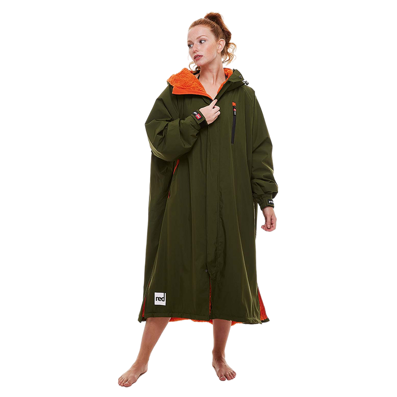 Women s Pro Change EVO Swim Parka Parker Green