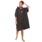 Women's Quick Dry Microfibre Changing Robe - Grey