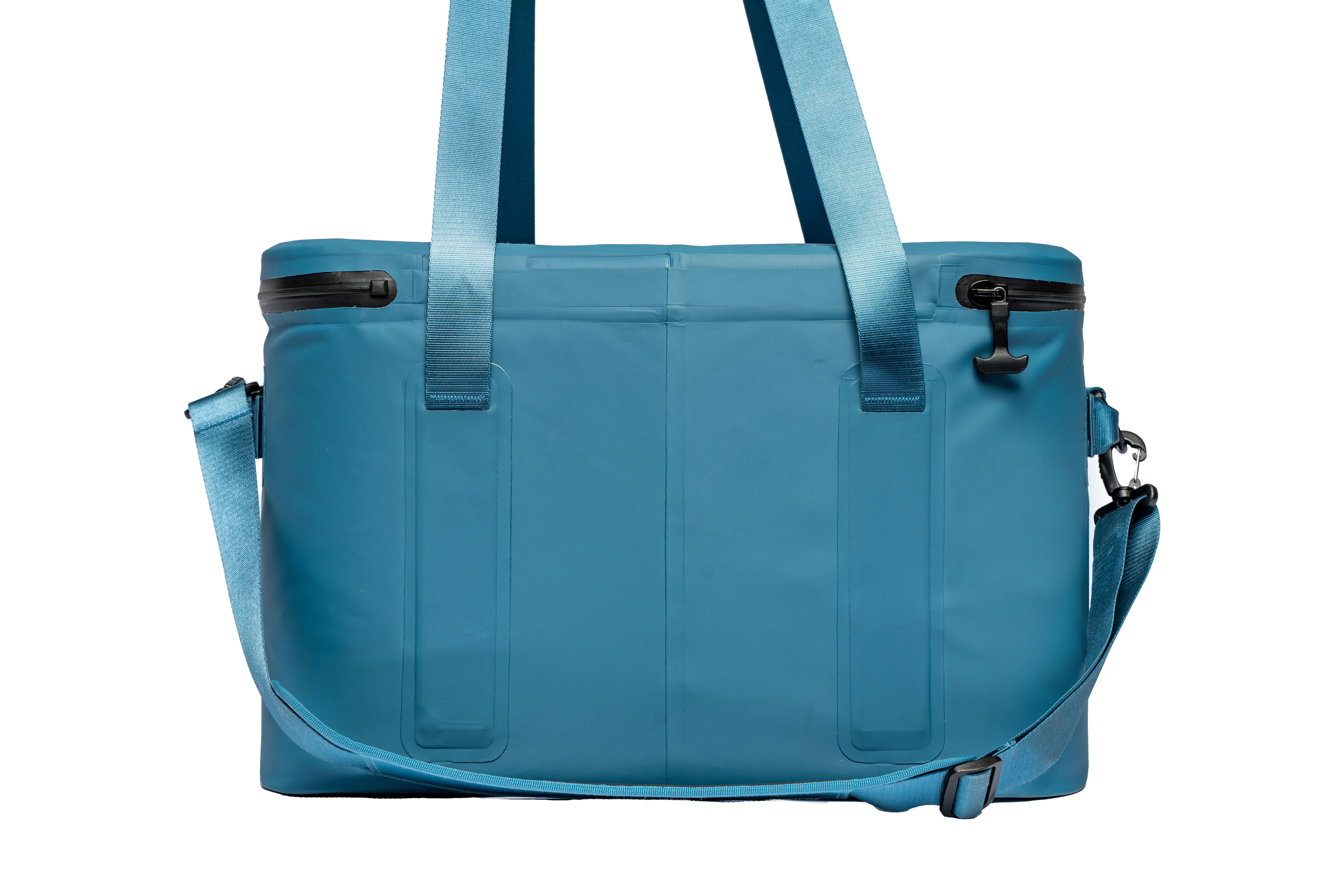 バックパック 防水 耐磨性    ハンドバッグ  ジッパー付き　30L　ブルー テンジン 30L ロールトップ バックパック - サミットクリエイティブ