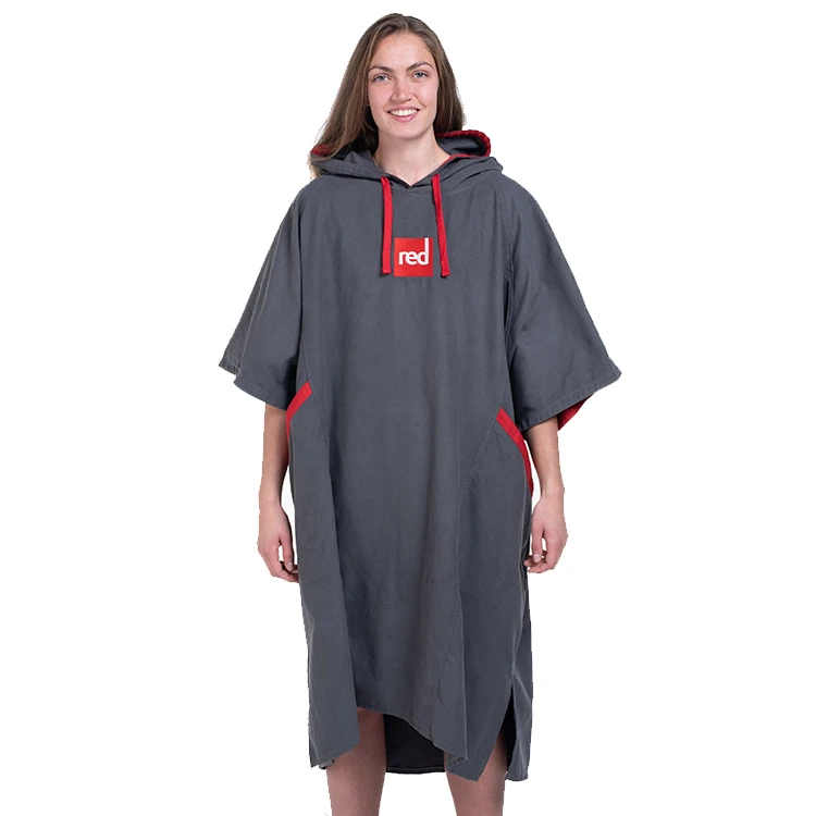 Women's Quick Dry Microfibre Changing Robe - Grey