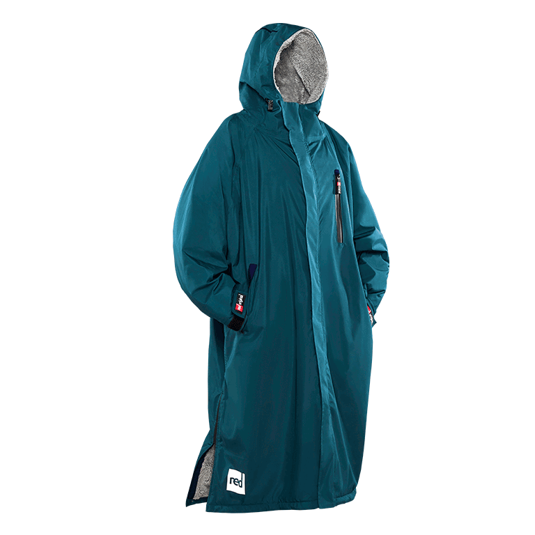 Women's Long Sleeve Pro Change Robe EVO - Teal