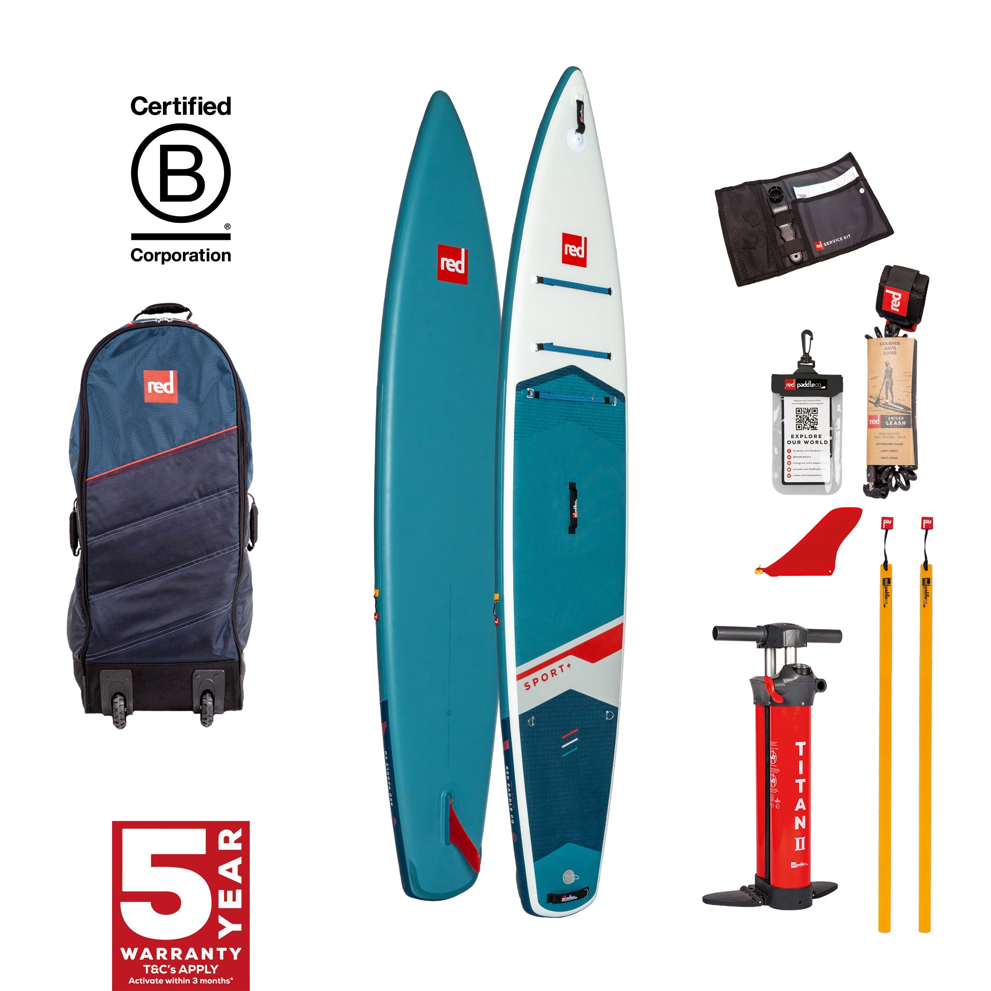 red paddle co SPORT 12’6スタンドアップパドルボード Red Paddle Co 12'6