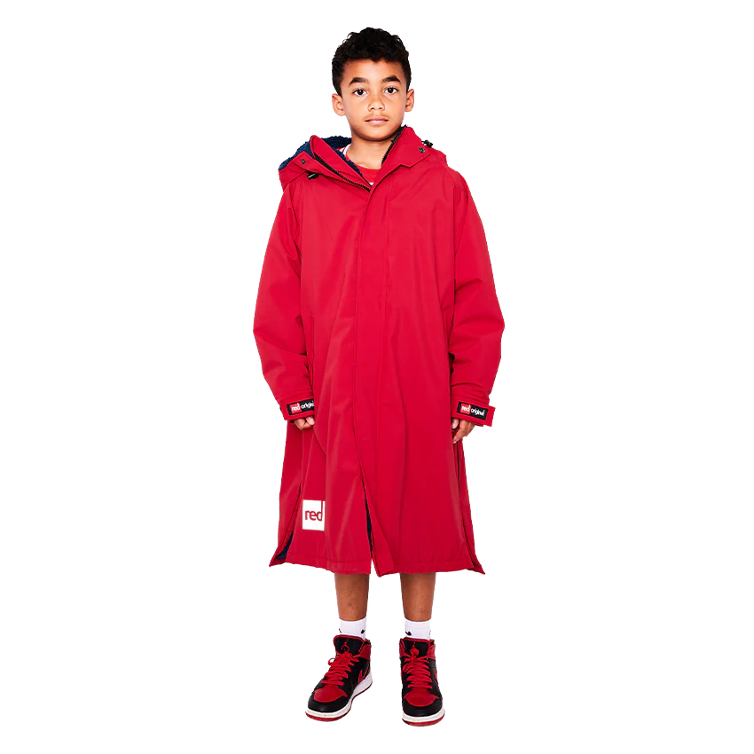 Kids Dry Pro Robe - Red