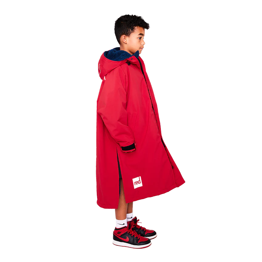 Kids Dry Pro Robe - Red