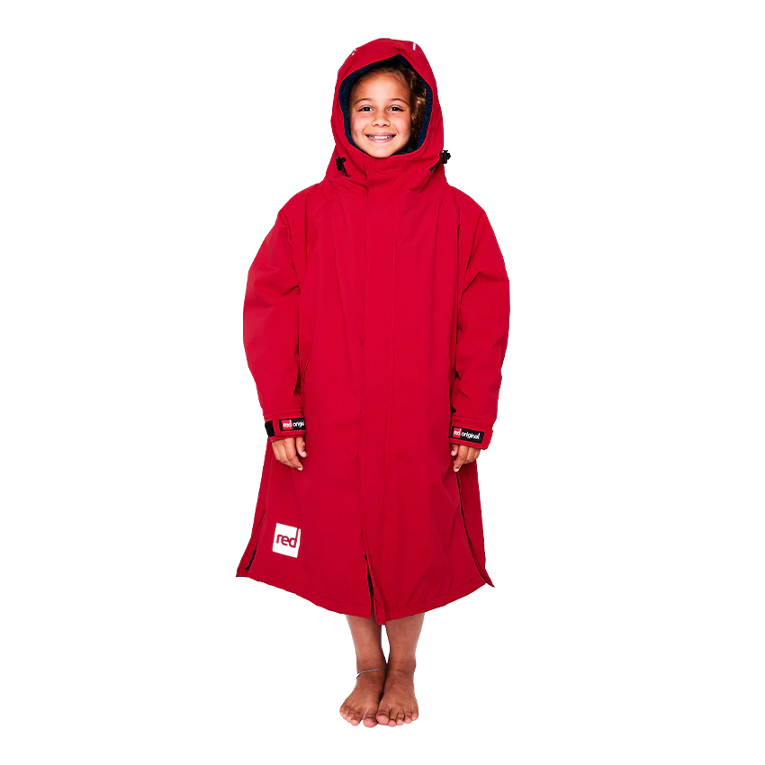 Kids Dry Pro Robe - Red