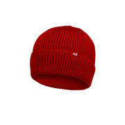 Eddy Recycled Polyester Beanie Hat - Red