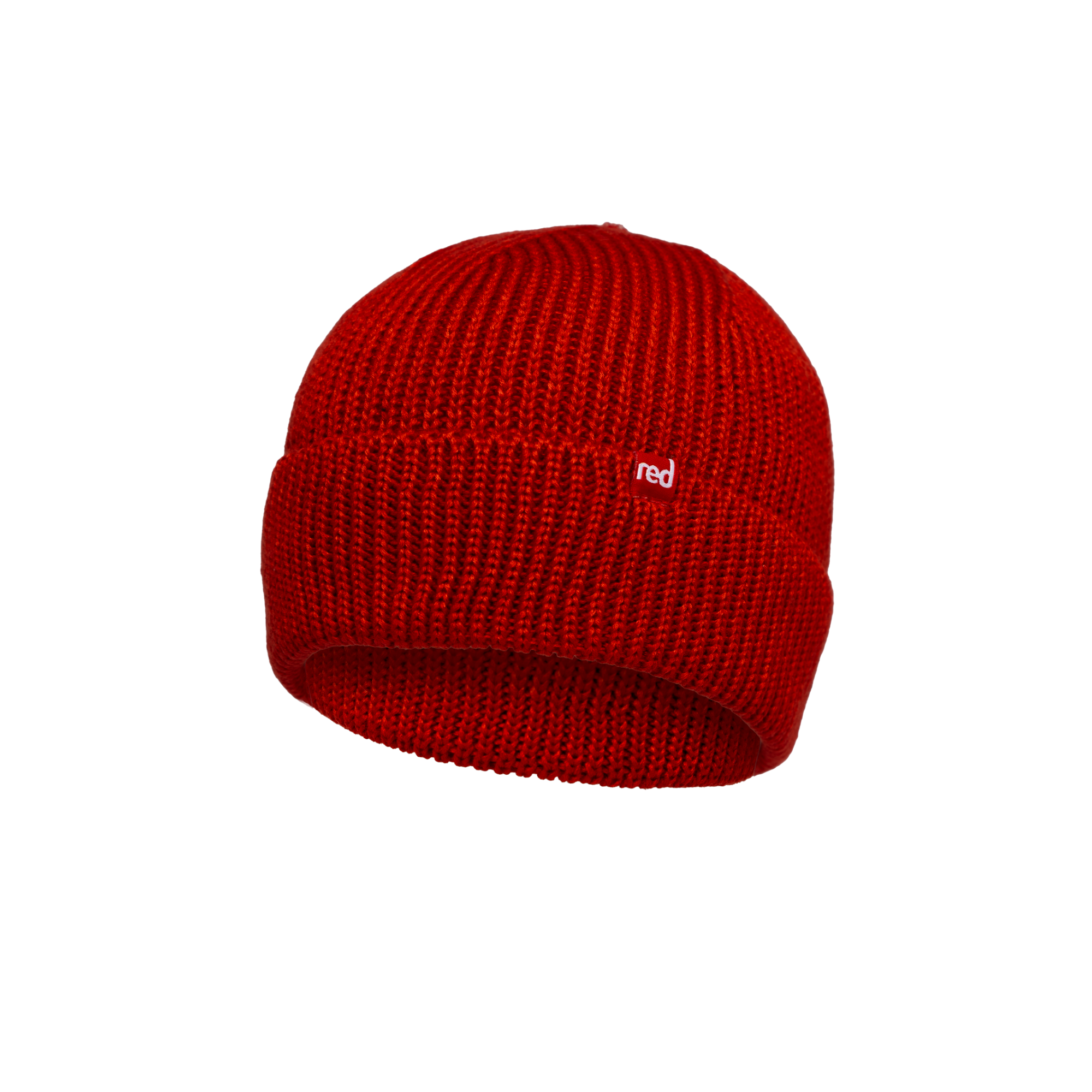 Eddy Recycled Polyester Beanie Hat - Red