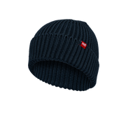 Flow Organic Cotton Beanie Hat - Navy
