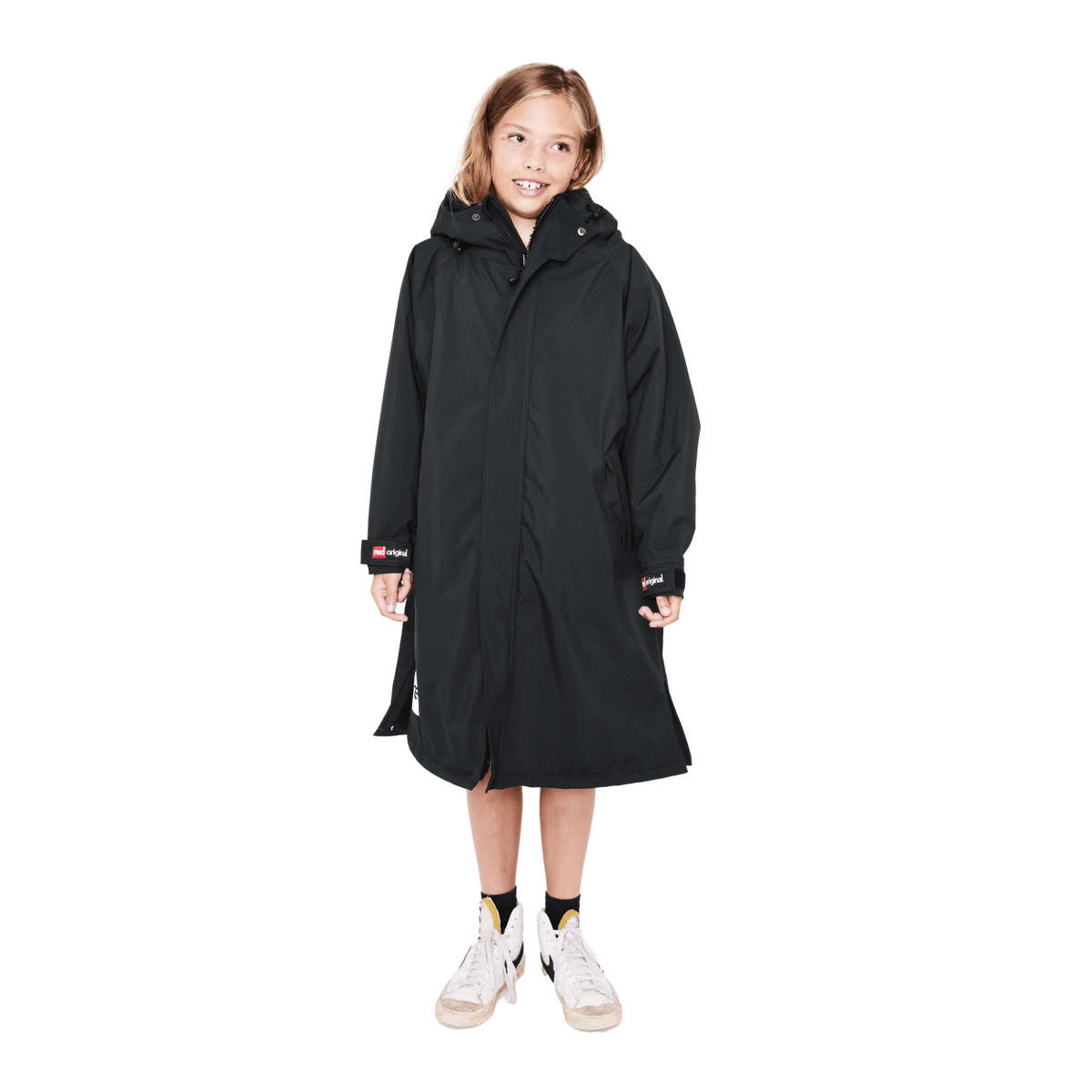 Red Equipment Kids Waterproof Dry Pro Change Robe - Black – Red ...