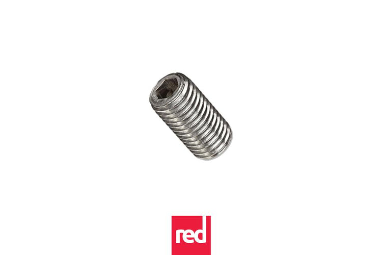 RPC Grub screw - Red click fin