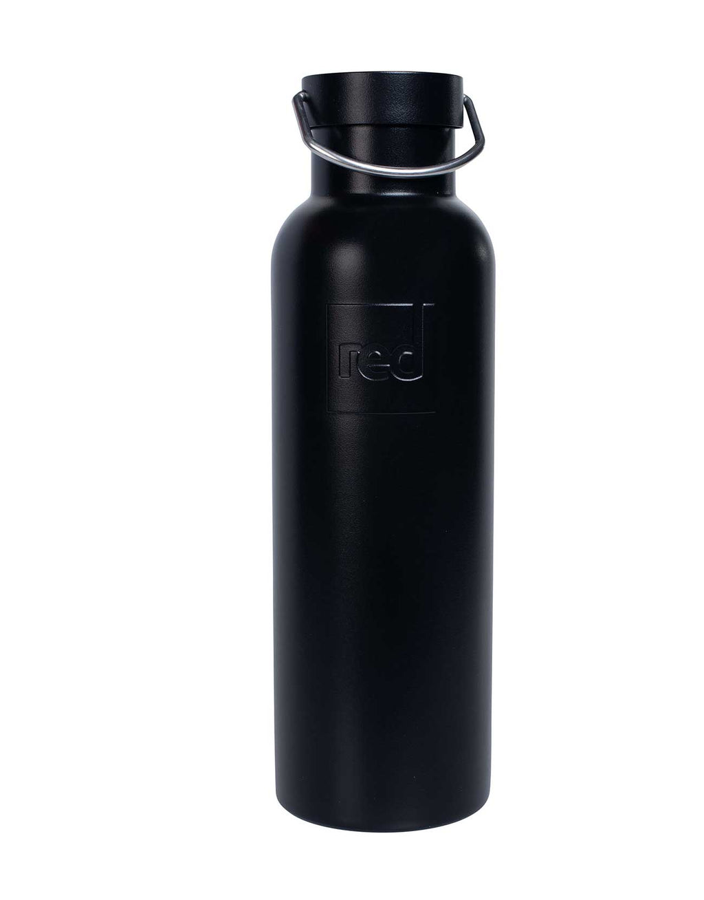 Insulated Stainless Steel Water Bottle in Black — Miramonti Corteno